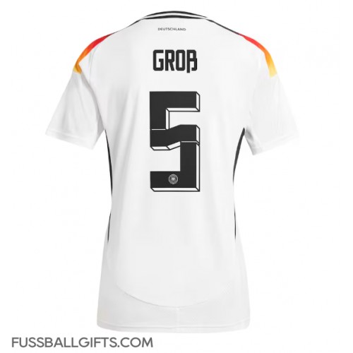 Deutschland Pascal Gross #5 Fußballbekleidung Heimtrikot EM 2024 Kurzarm